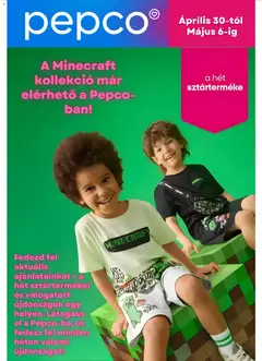 Pepco - Pepco akciós újság megtekintése, amely érvényes 2026.04.30.-től