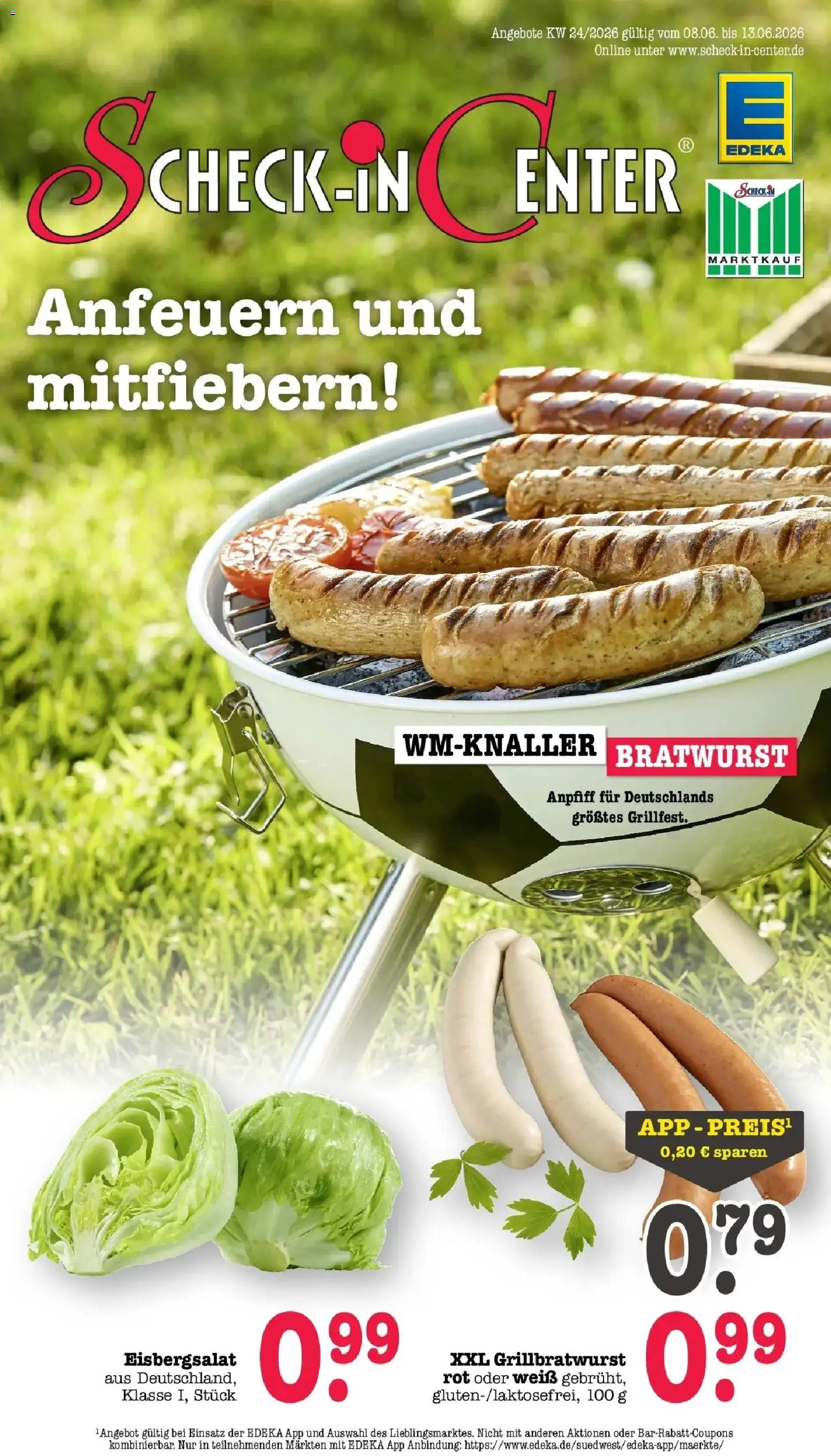 Vorschau von dem Prospekt des Geschäftes Edeka, gültig ab dem 08.06.2026