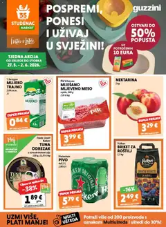 Pregled letka Studenac Katalog trgovine Studenac vrijedi od 27.05.2026