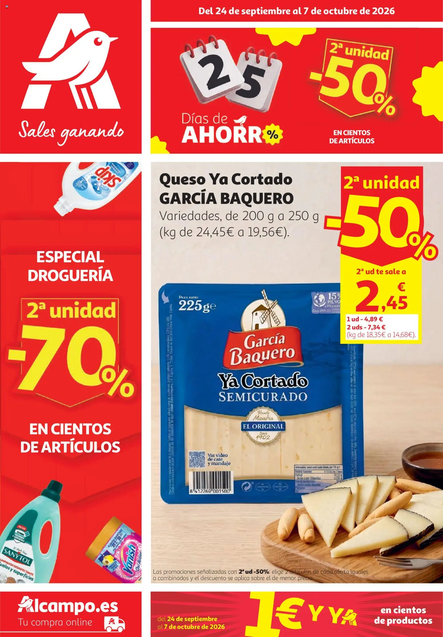 Vista previa del folleto de la tienda Alcampo válido desde el 24/09/2026 