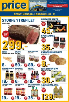 Forhåndsvis Price Lagerbutikk kundeavis fra butikk Price Lagerbutikk gyldig fra 29/07/2026