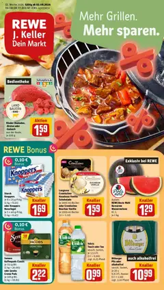 Vorschau von dem Prospekt des Geschäftes Rewe, gültig ab dem 03.08.2026