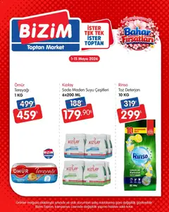 Bizim Toptan Bizim Toptan - Bahar Fırsatları 01.05.2026 - Broşürünün önizlemesi