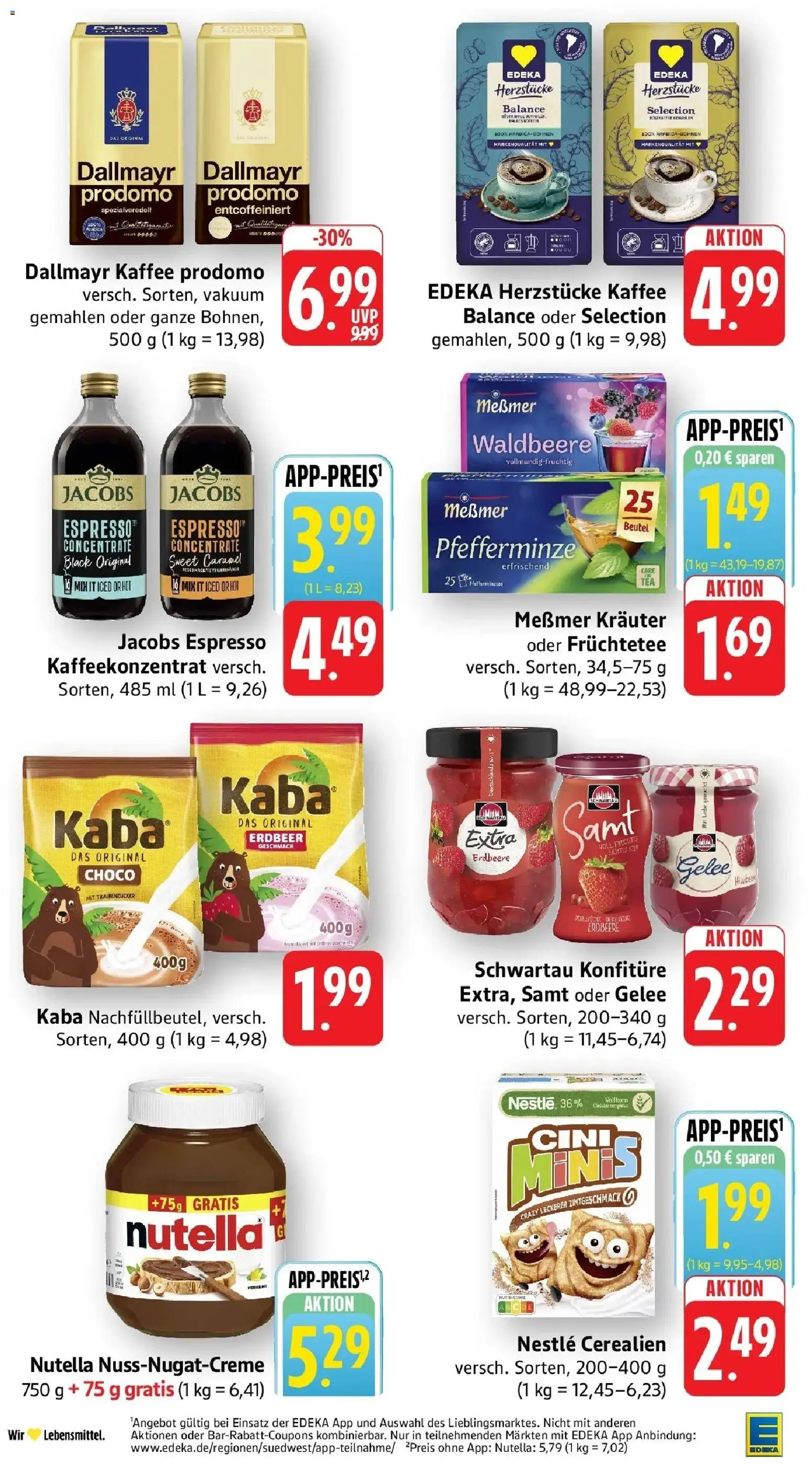 Vorschau von dem Prospekt des Geschäftes Edeka, gültig ab dem 26.10.2026