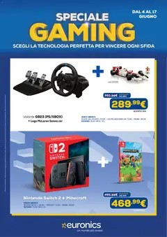 Anteprima dell'opuscolo Euronics volantino Gaming dal negozio Euronics valido da 04/06/2026