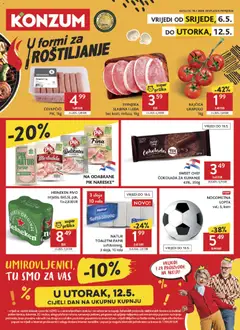 Pregled letka Konzum Katalog trgovine Konzum vrijedi od 06.05.2026