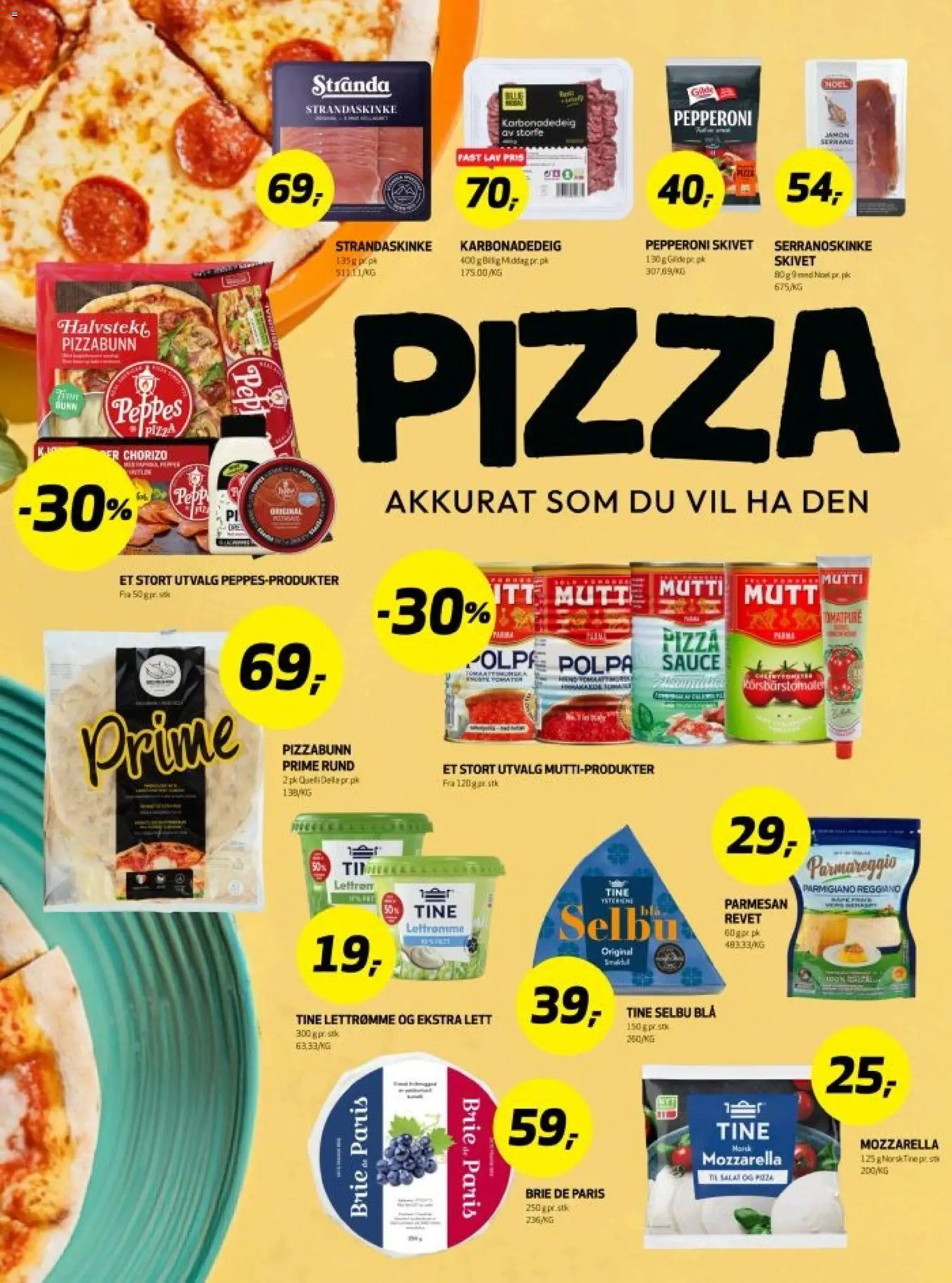 Forhåndsvis Bunnpris kundeavis fra butikk Bunnpris gyldig fra 14/09/2026