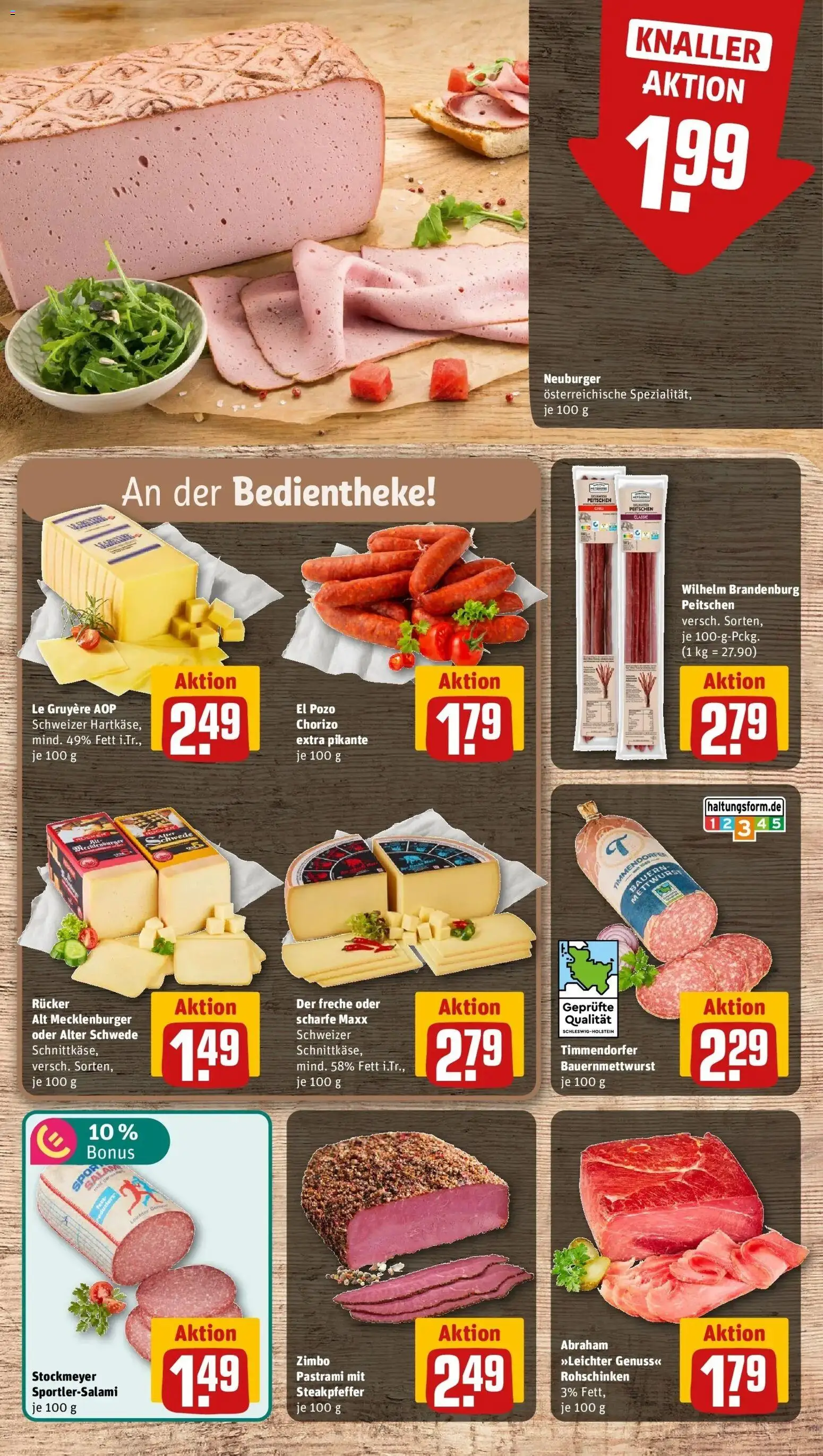 Vorschau von dem Prospekt des Geschäftes Rewe, gültig ab dem 26.10.2026