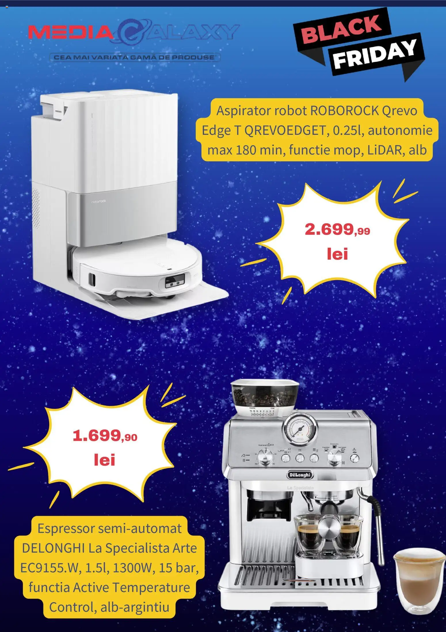 Previzualizarea de cataloage: Media Galaxy Media Galaxy Black Friday valabil de la 29.10.2026