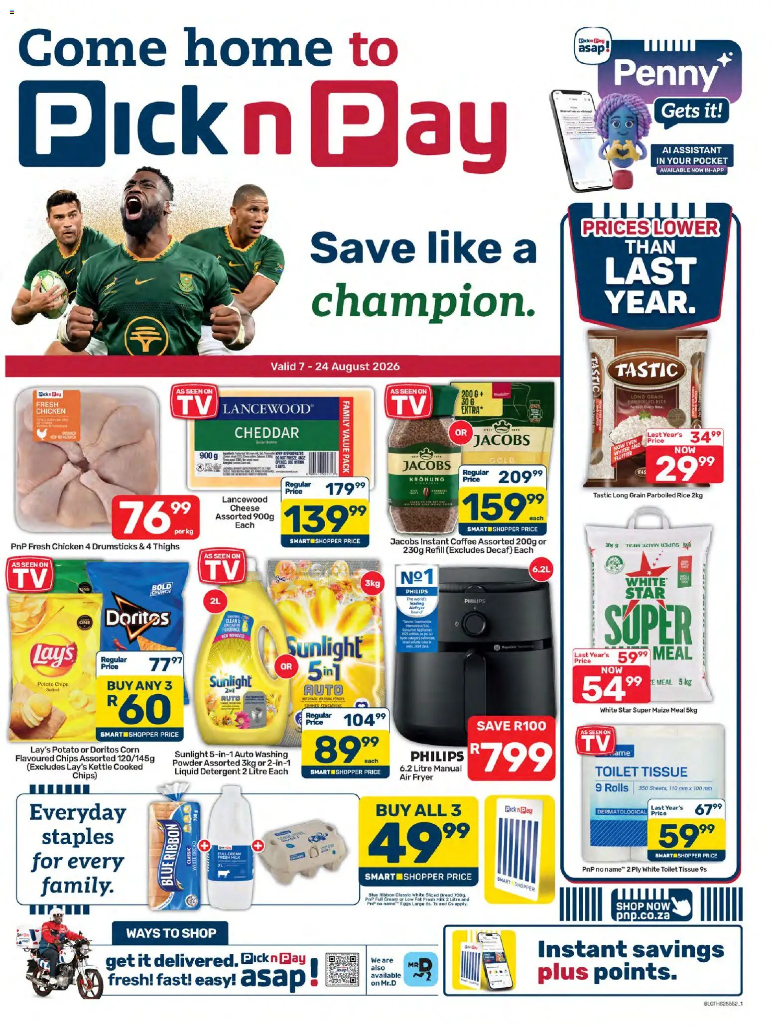 Preview of Pick n Pay flyer valid from 07/08/2026