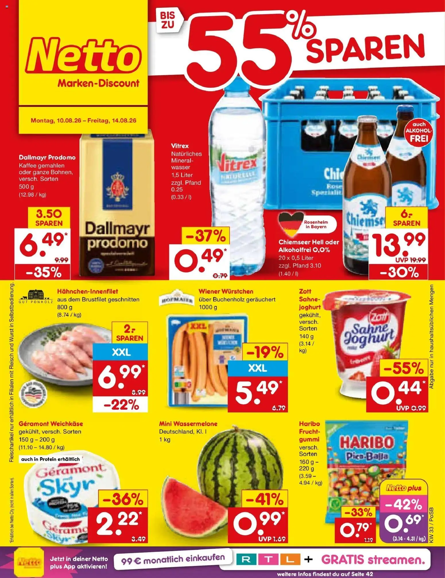 Vorschau von dem Prospekt des Geschäftes Netto Marken-Discount, gültig ab dem 10.08.2026