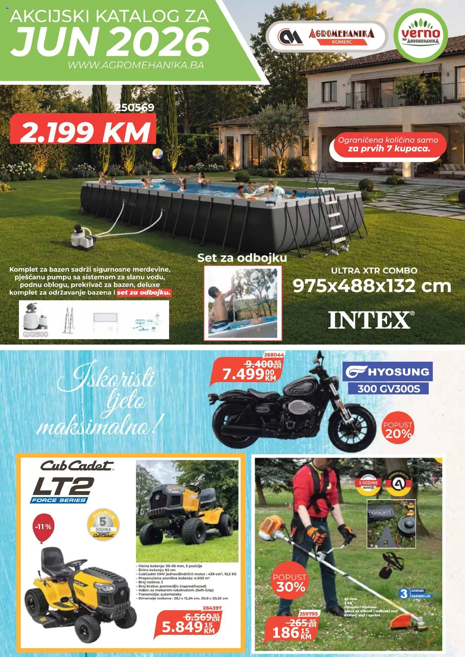 Pregled letka Agromehanika katalog trgovine Agromehanika vrijedi od 01.06.2026