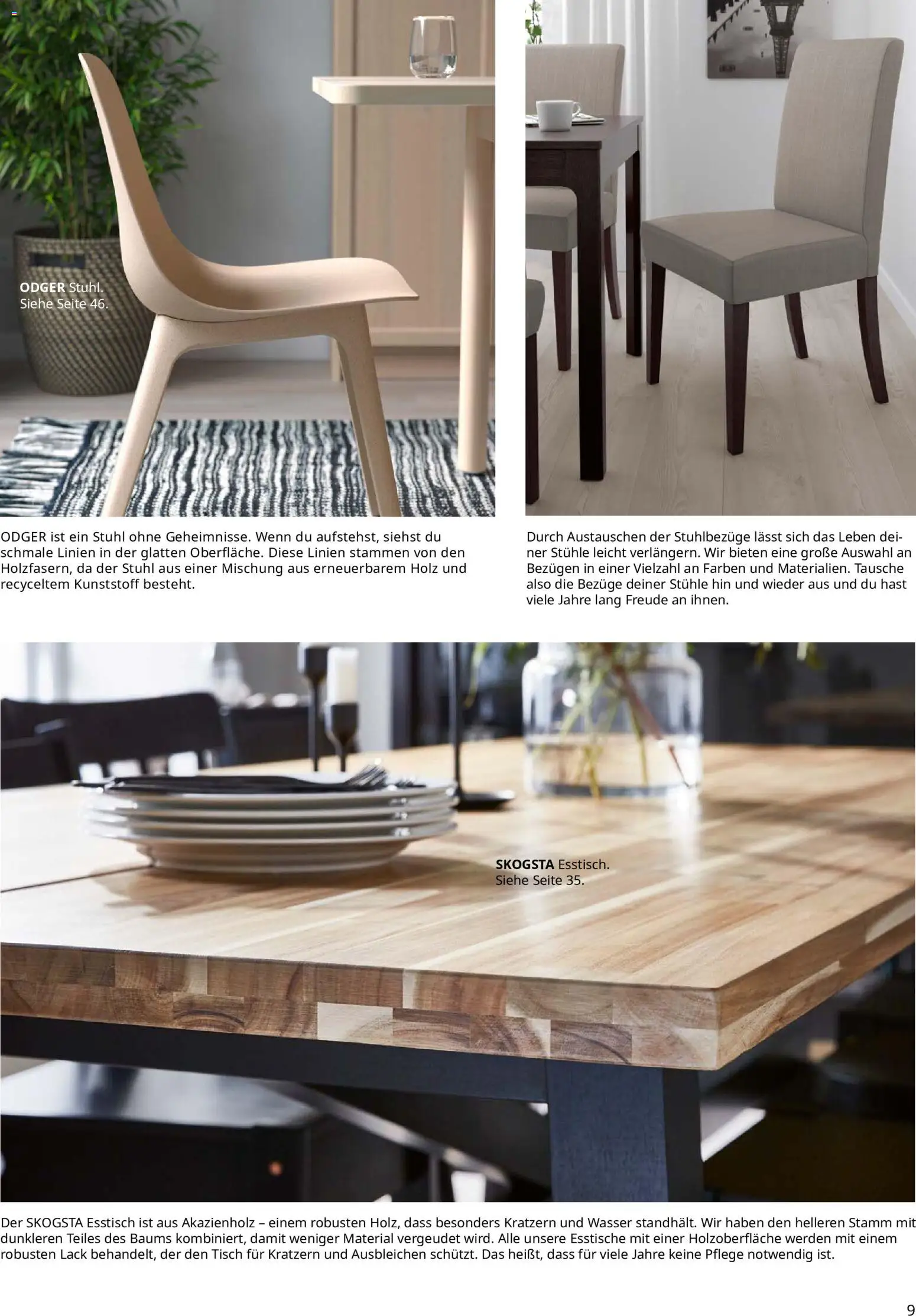 Vorschau von dem Prospekt des Geschäftes Ikea, gültig ab dem 11.09.2026 - Wasser, Esstisch, Stuhl, Tisch