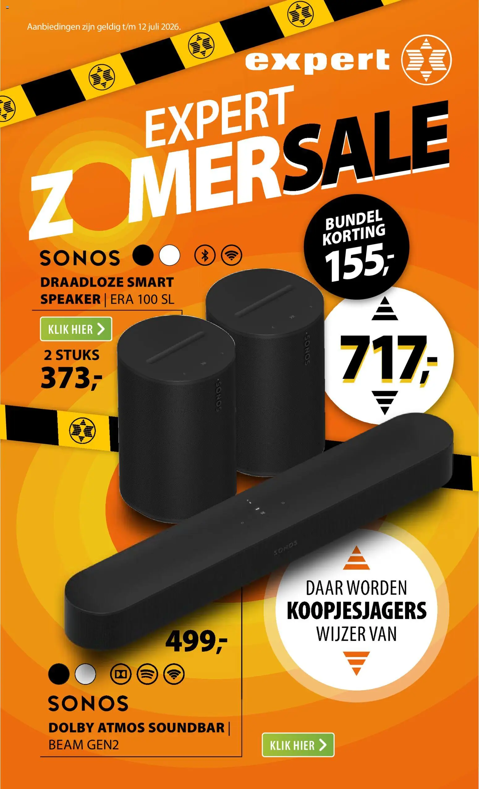 Voorbeeld van Expert folder van winkel Expert geldig vanaf 06-07-2026 - Soundbar, Speaker