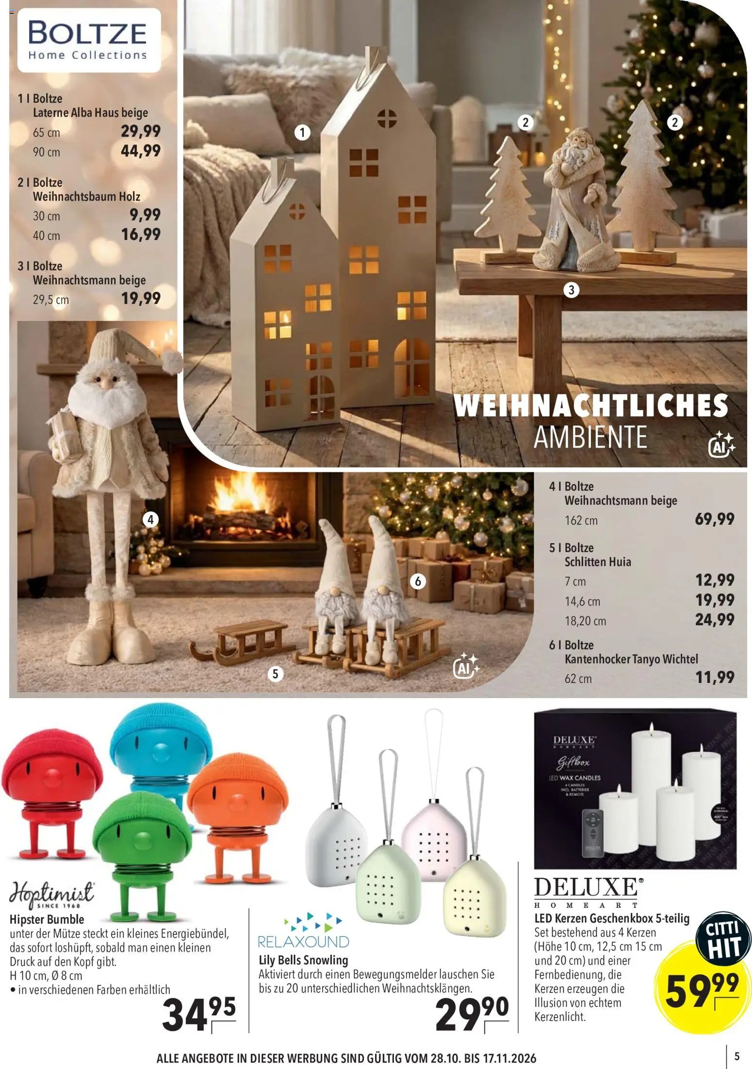 Vorschau von dem Prospekt des Geschäftes CITTI Markt, gültig ab dem 28.10.2026