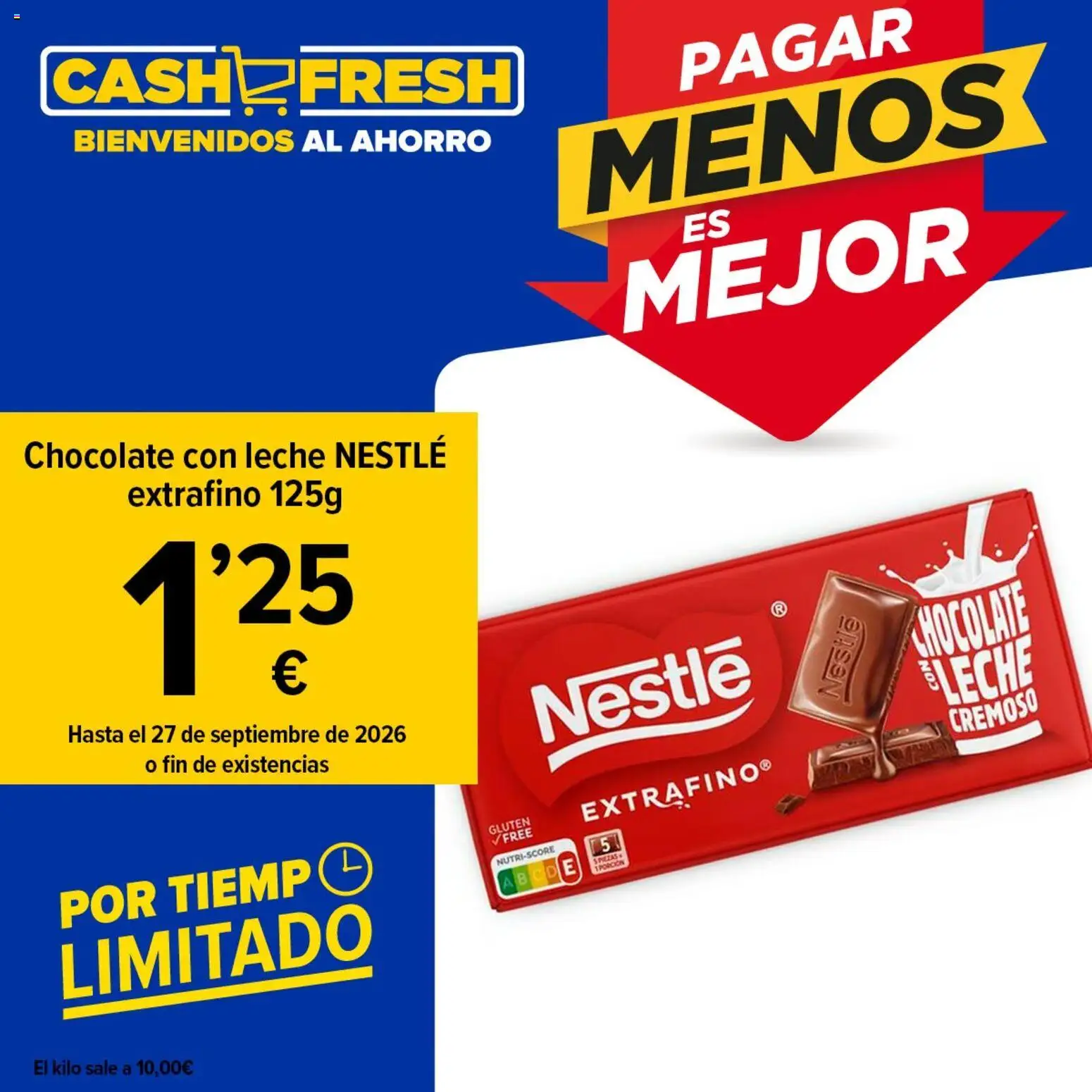 Vista previa del folleto de la tienda Cash Fresh válido desde el 21/09/2026 