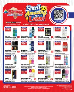 Preview of Africa Cash & Carry flyer valid from 25/05/2026