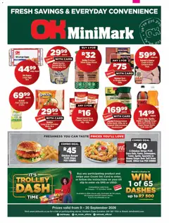 Preview of OK Foods flyer valid from 09/09/2026