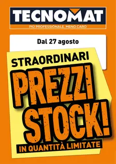 Anteprima dell'opuscolo Tecnomat catalogo dal negozio TECNOMAT valido da 27/08/2026