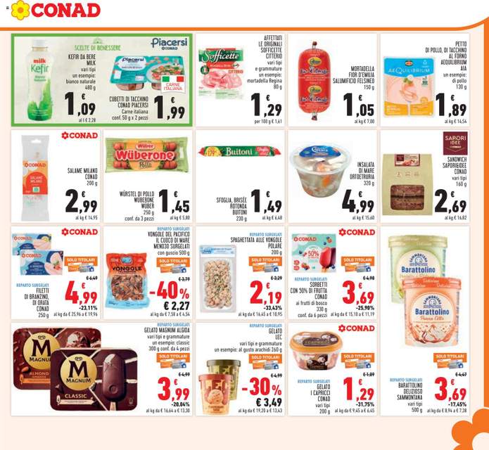 Nuovo volantino Conad dal 15/07