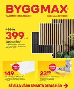 Förhandsgranska reklamblad ByggMax erbjudanden från butik ByggMax gäller från 28/09/2026