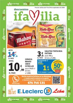 Vista previa del folleto de la tienda E.Leclerc válido desde el 16/09/2026 