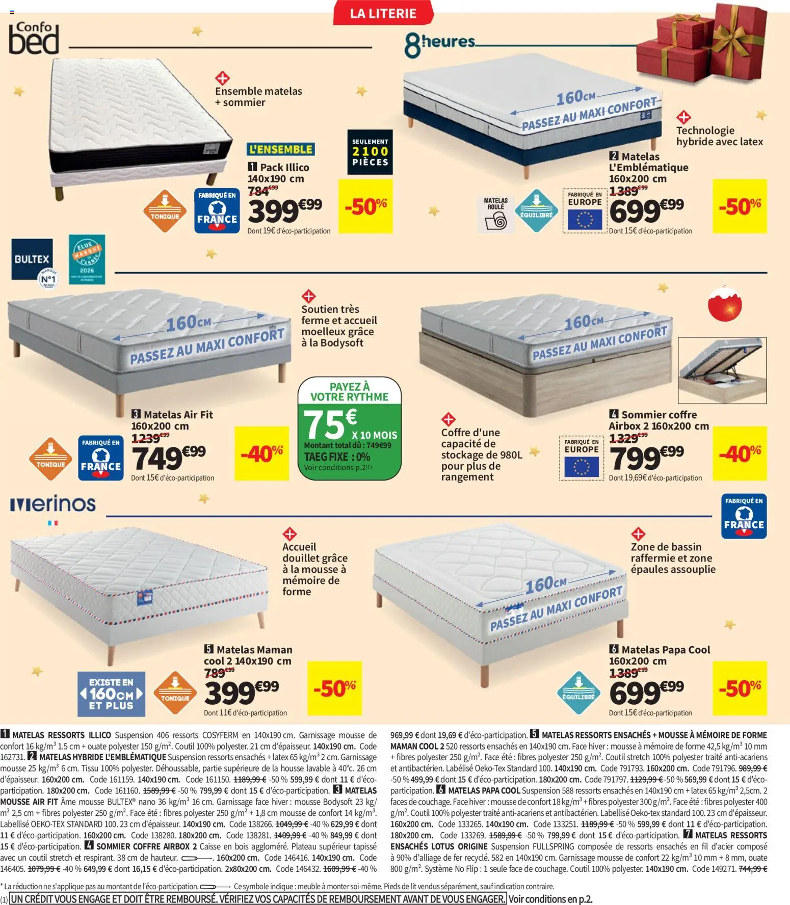 Prévisualisation de Conforama catalogue du magasin Conforama formulaire valide 27/10/2026