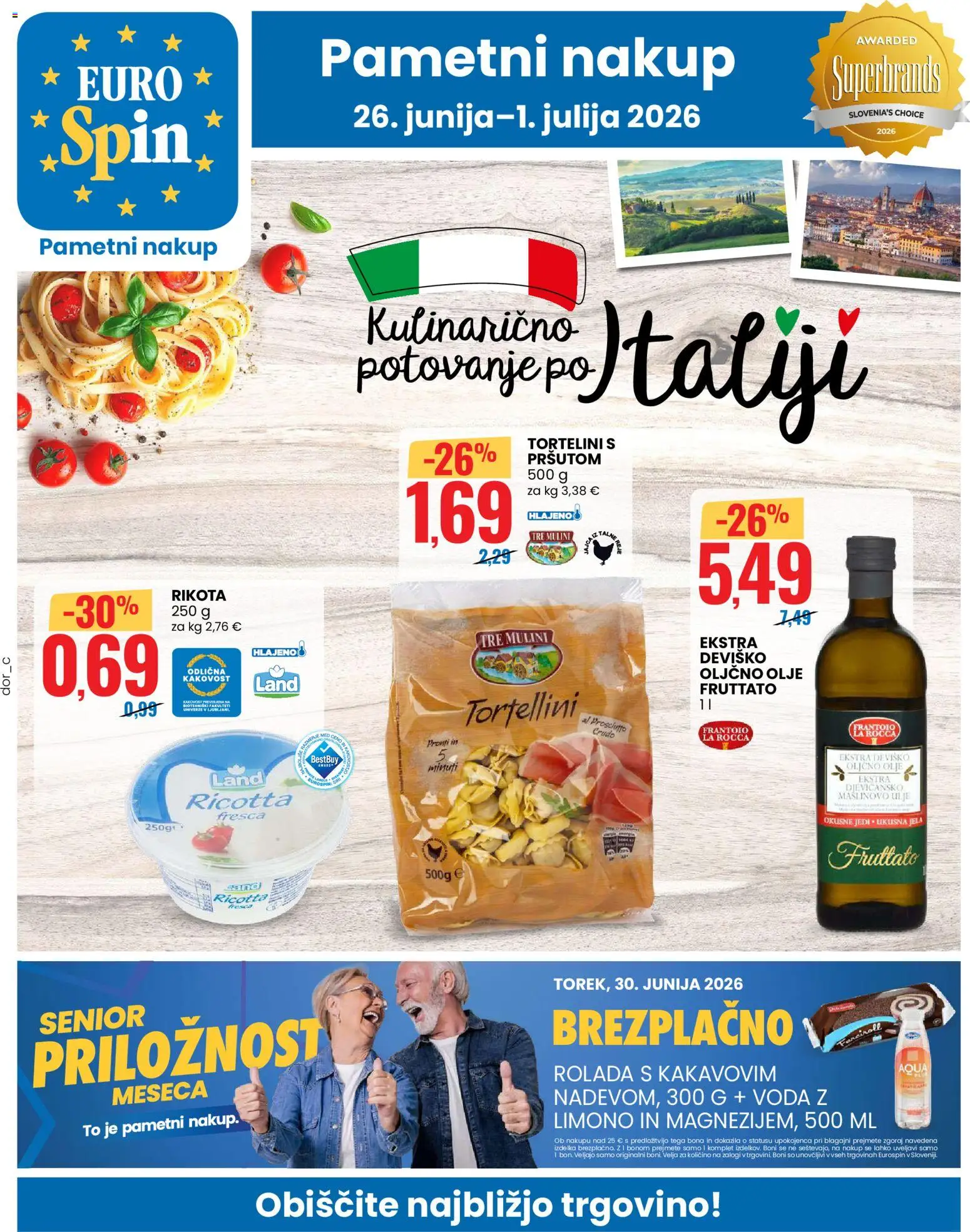 Predogled kataloga iz trgovine Eurospin veljaven od 26.06.2026