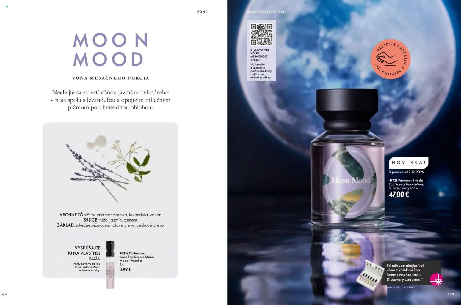 Náhľad Oriflame letáku platného od 11.11.2026 - Voda