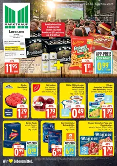 Vorschau von dem Prospekt des Geschäftes Marktkauf, gültig ab dem 22.06.2026
