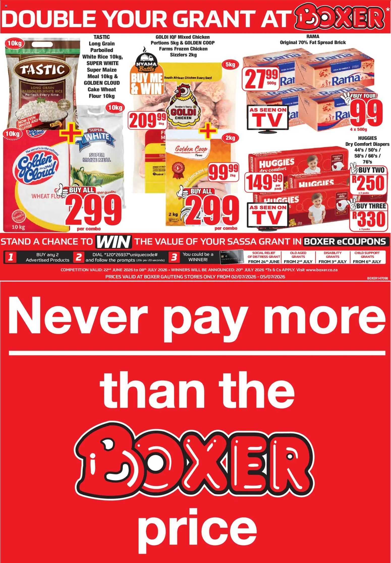 Preview of Boxer flyer valid from 02/07/2026