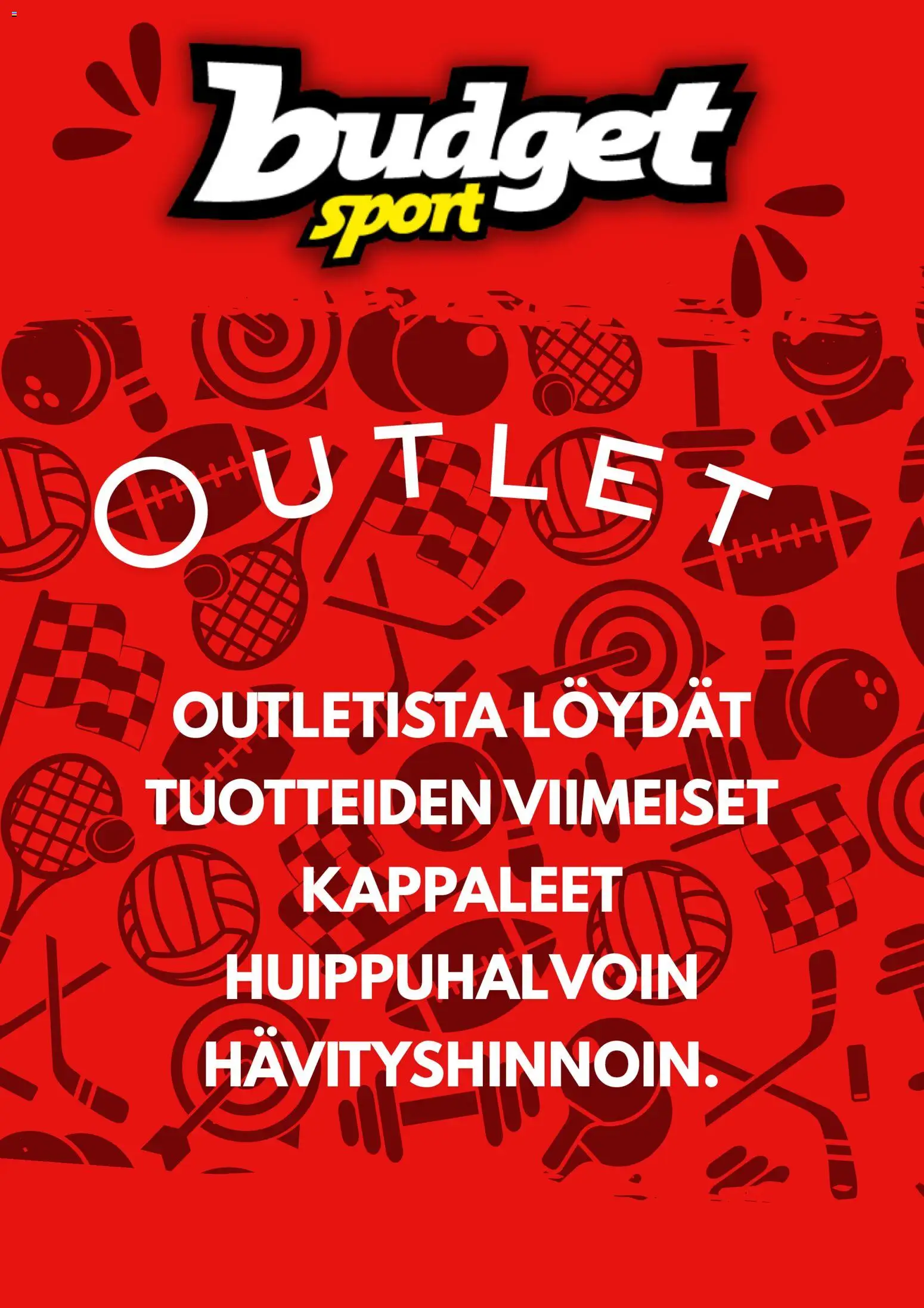 Kaupan Budget Sport Budget Sport tarjoukset esikatselu, voimassa 01/05/2026