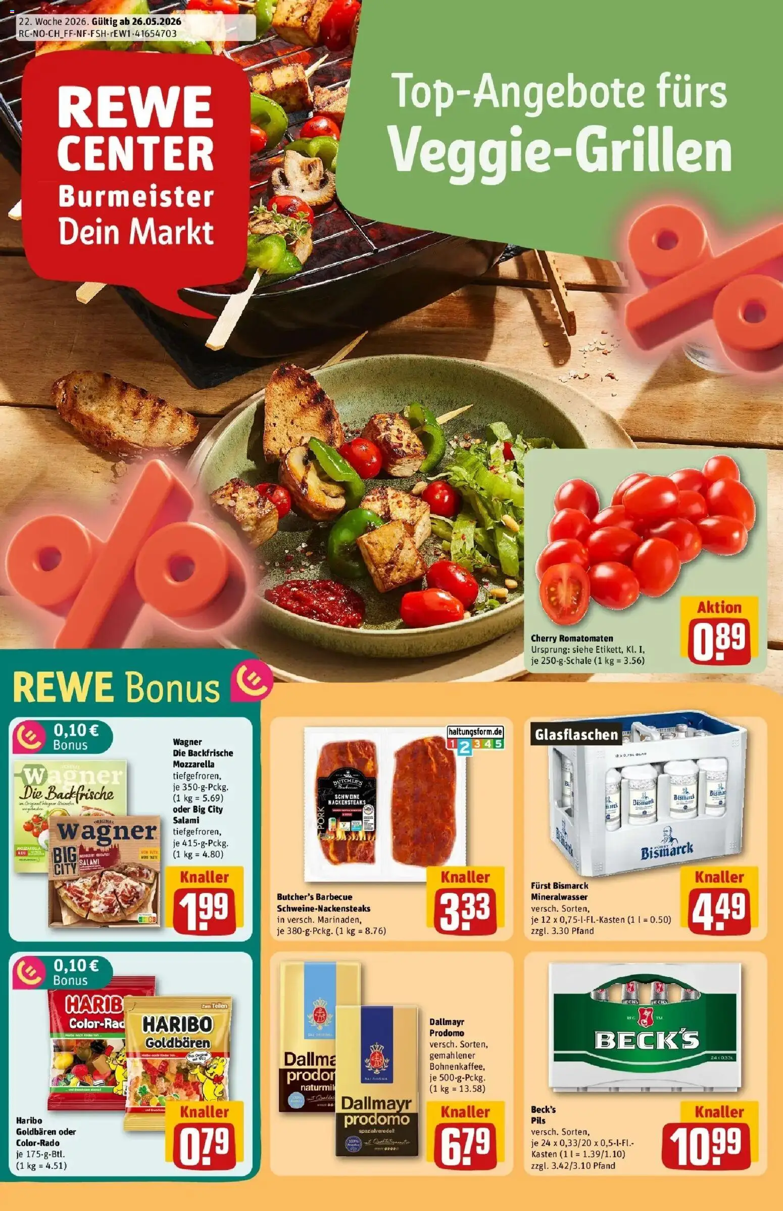 Vorschau von dem Prospekt des Geschäftes Rewe, gültig ab dem 26.05.2026