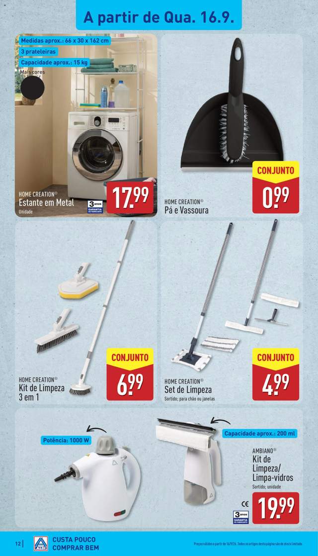Novo folheto Aldi a partir de 14/09
