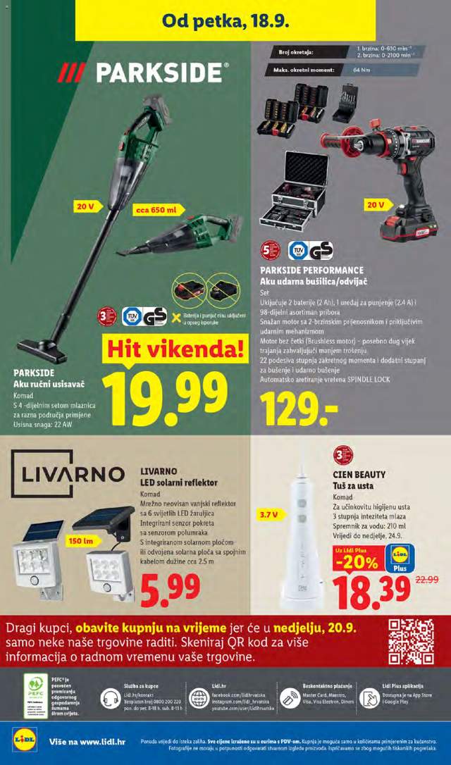 Novi Lidl katalog od 14.09.