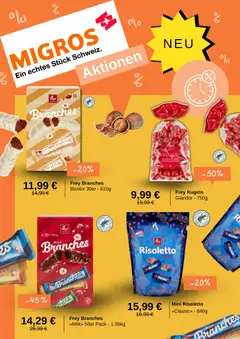 Vorschau von dem Prospekt des Geschäftes Migros, gültig ab dem 25.08.2026