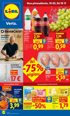 LIDL parduotuvės leidinio LIDL leidinys galiojančio nuo 2026.10.05 peržiūra