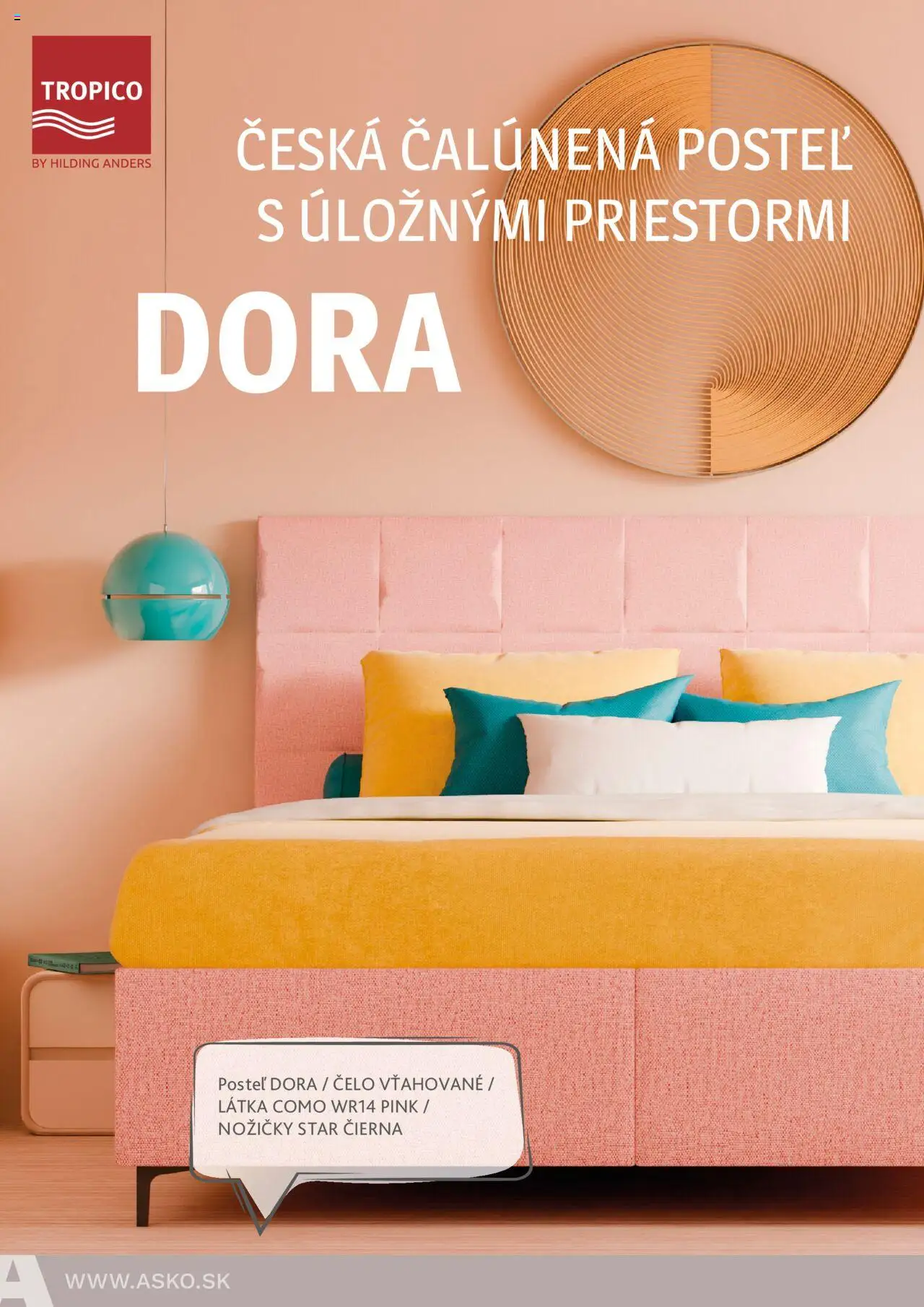Náhľad ASKO nábytok letáku platného od 05.06.2025 - Posteľ