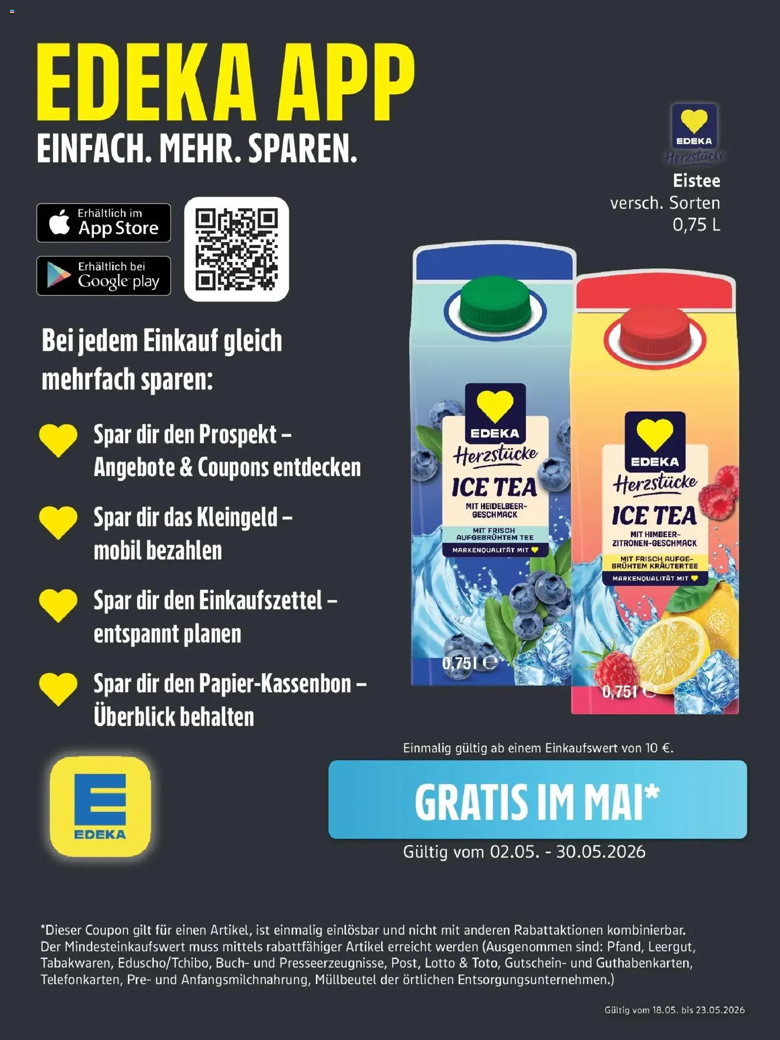 Vorschau von dem Prospekt des Geschäftes Edeka, gültig ab dem 18.05.2026