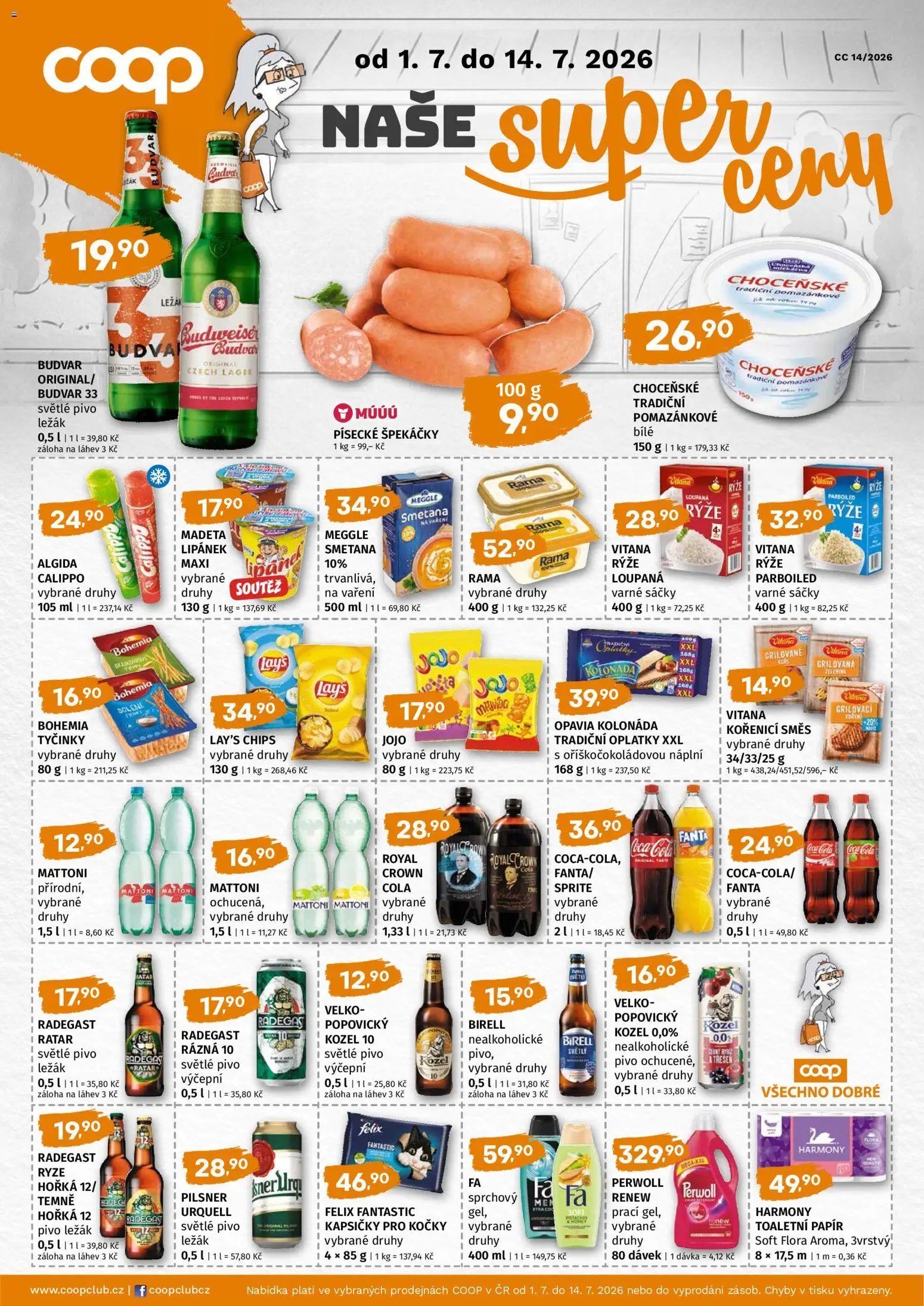 Náhled nabídky: Terno Terno leták - COOP naše super ceny platný od 01.07.2026