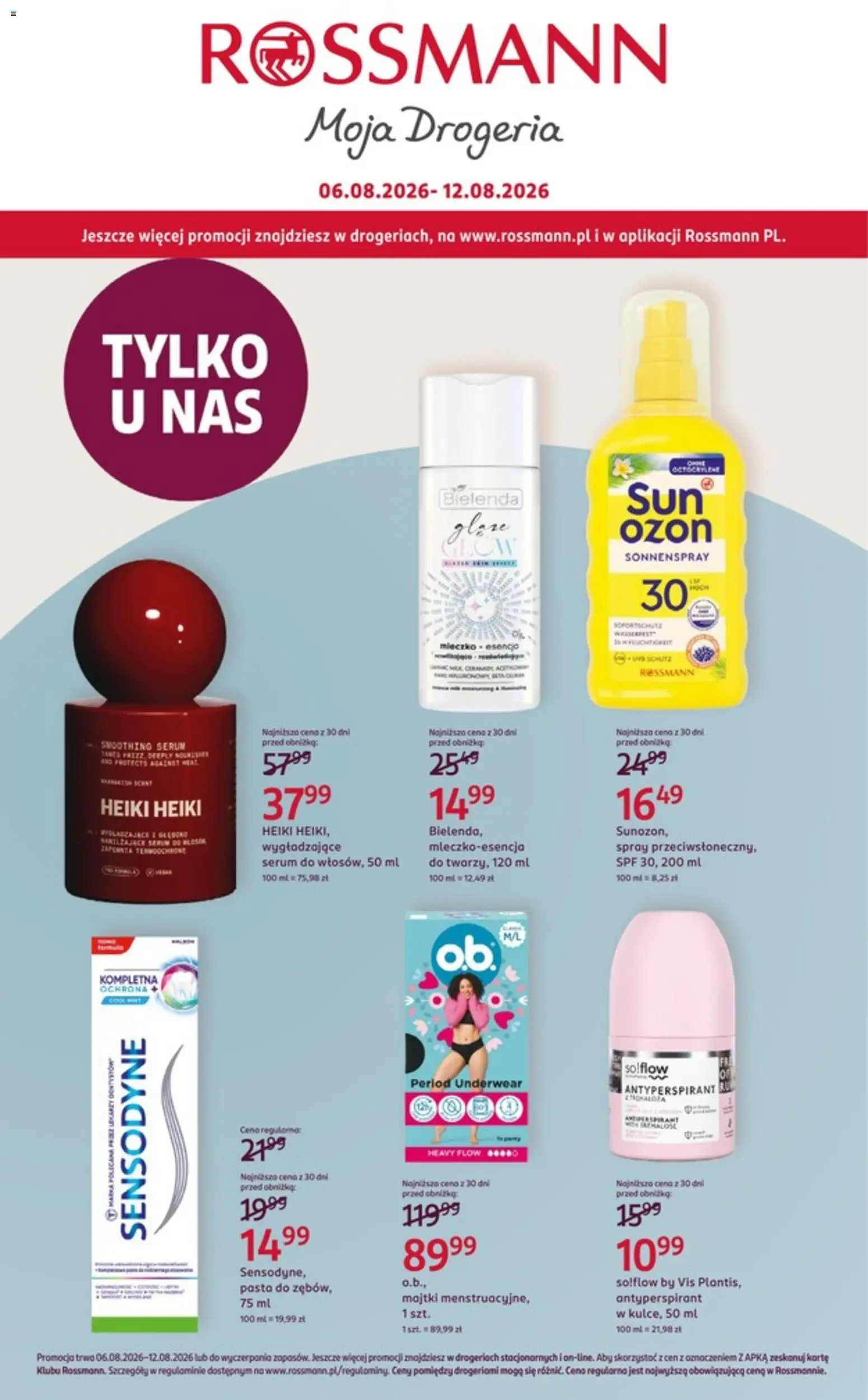 Pogląd gazetki "Rossmann gazetka" ze sklepu Rossmann ważnej od 06.08.2026