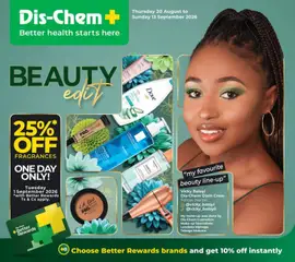 Preview of Dis-Chem flyer valid from 20/08/2026