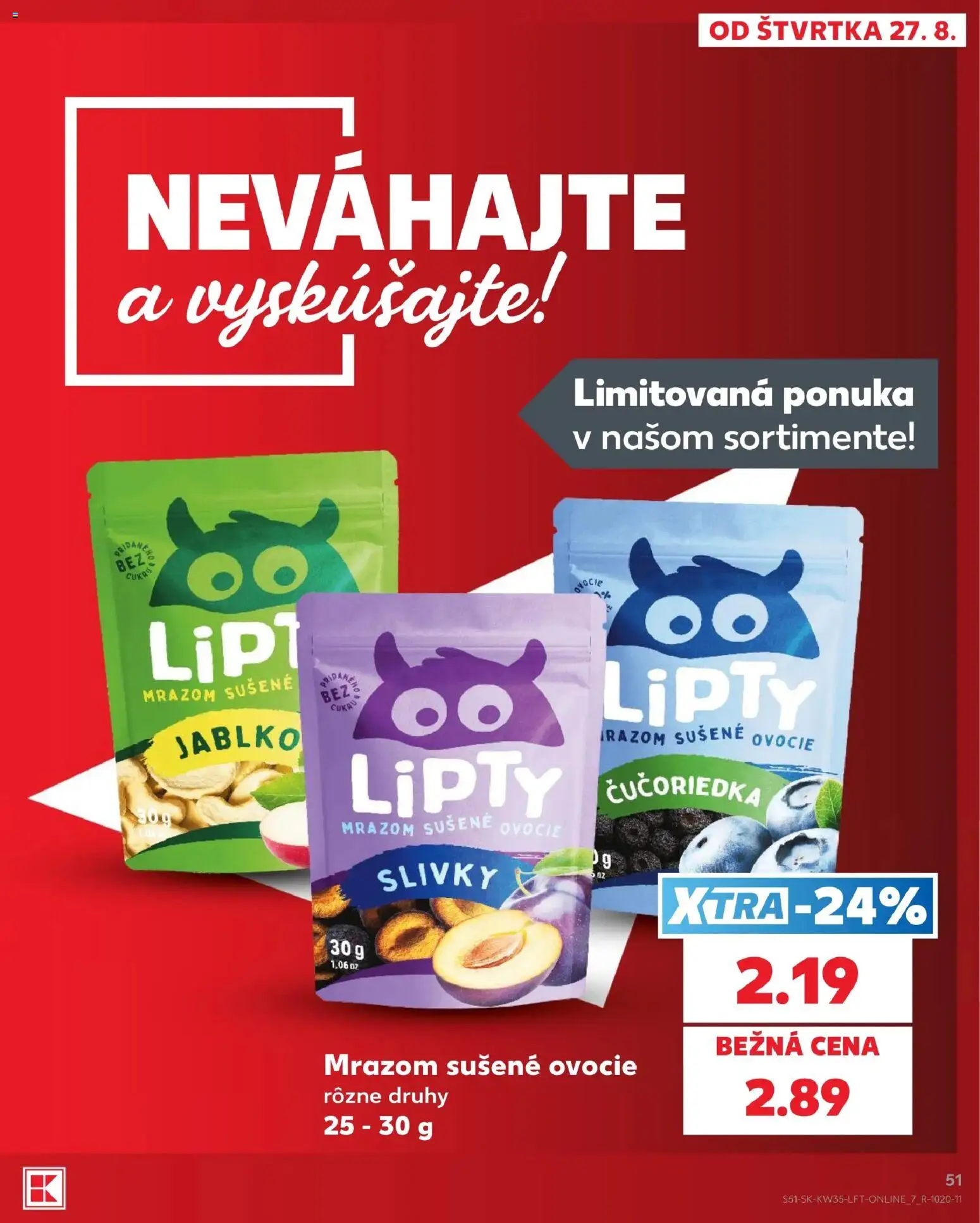 Náhľad Kaufland letáku platného od 27.08.2026