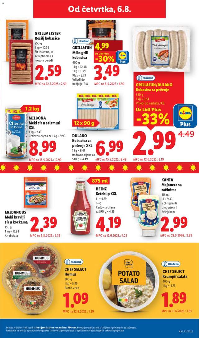 Novi Lidl katalog od 03.08.