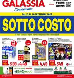 Anteprima dell'opuscolo Galassia volantino dal negozio Galassia valido da 17/09/2026