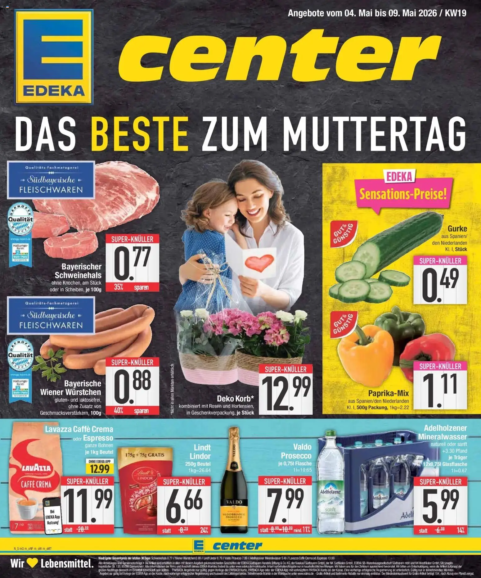 Vorschau von dem Prospekt des Geschäftes E center, gültig ab dem 04.05.2026
