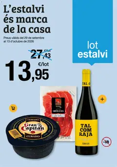 Vista previa del folleto de la tienda Bonpreu válido desde el 29/09/2026 