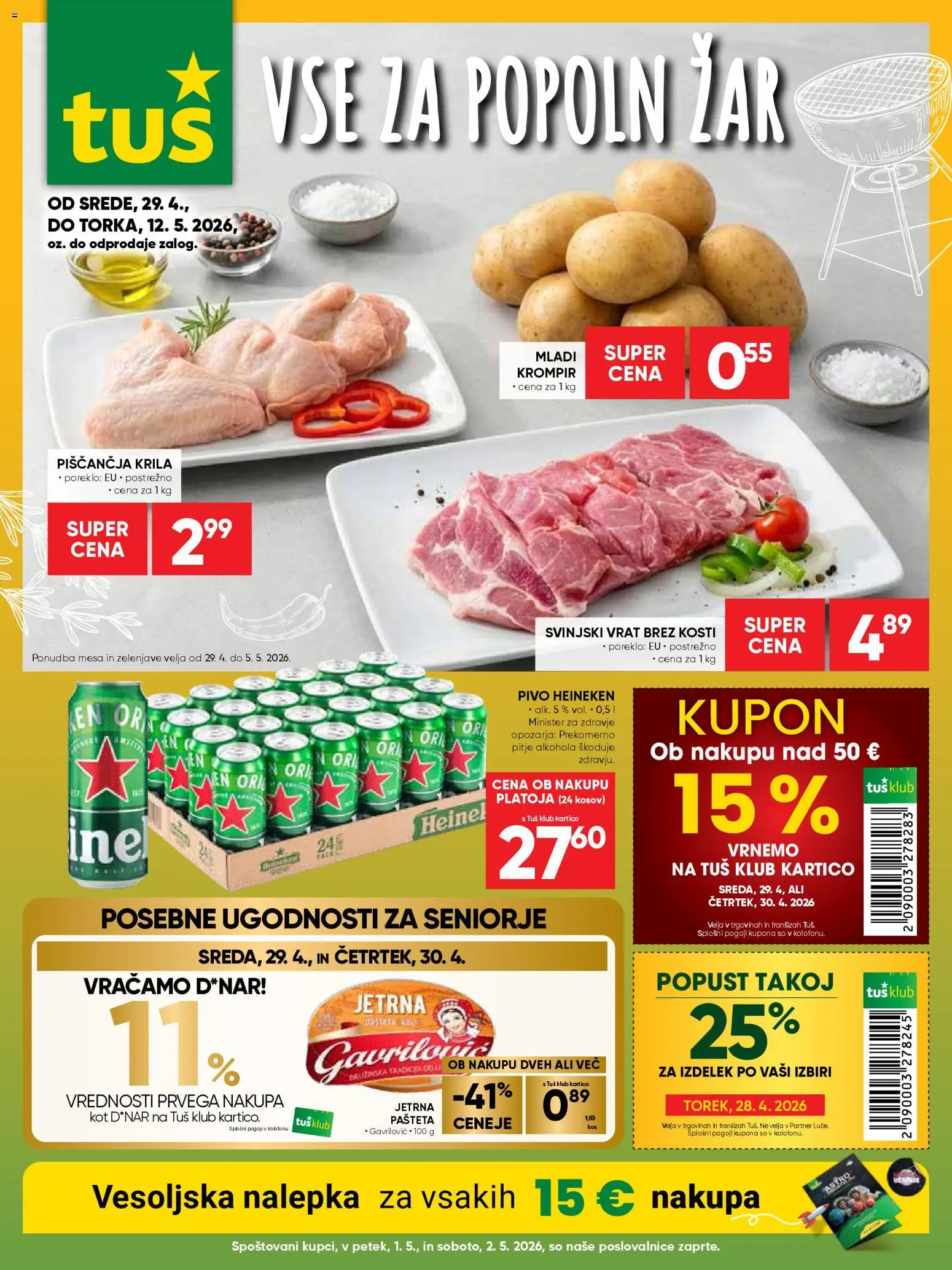 Predogled kataloga iz trgovine Tuš veljaven od 29.04.2026