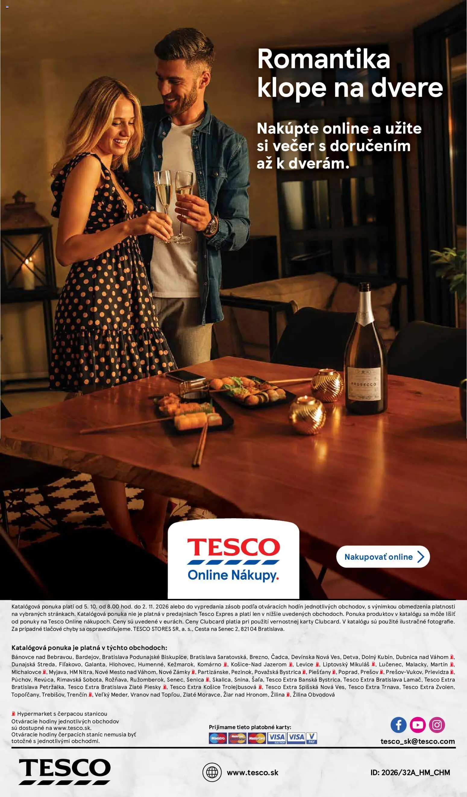 Náhľad Tesco letáku platného od 05.10.2026