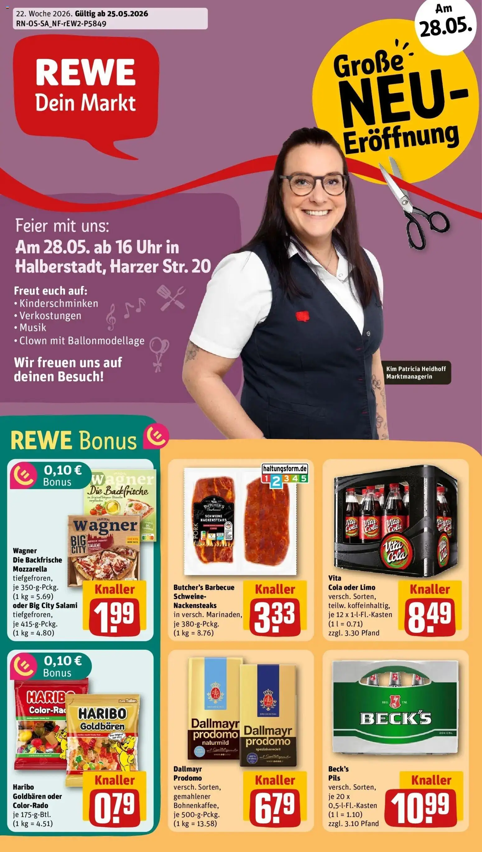 Vorschau von dem Prospekt des Geschäftes Rewe, gültig ab dem 26.05.2026